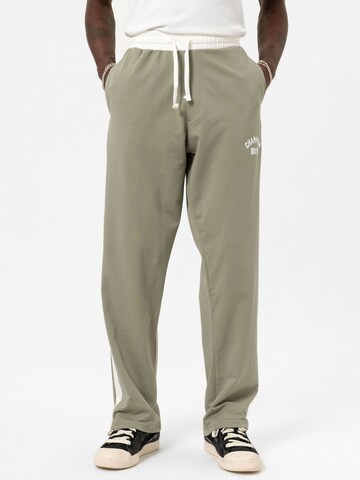 Loosefit Pantaloni 'Hibiscus' di VAMOS CLO in verde: frontale
