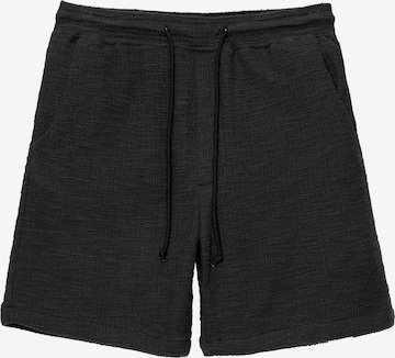 Pull&Bear Regular Shorts in Schwarz: predná strana