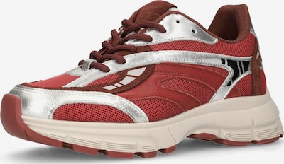 SACHA Sneaker in rot / silber, Produktansicht