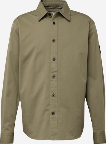 Regular fit Camicia di Calvin Klein Jeans in verde: frontale