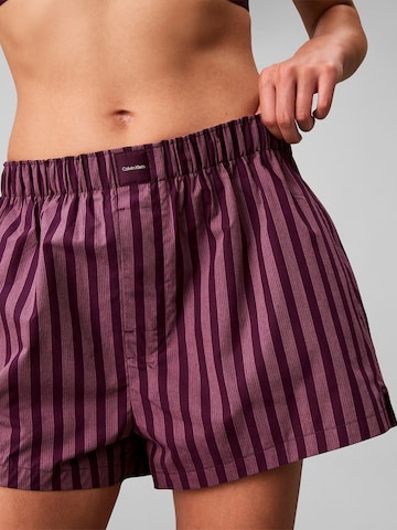 Calvin Klein Underwear Pyjamahose in Lila