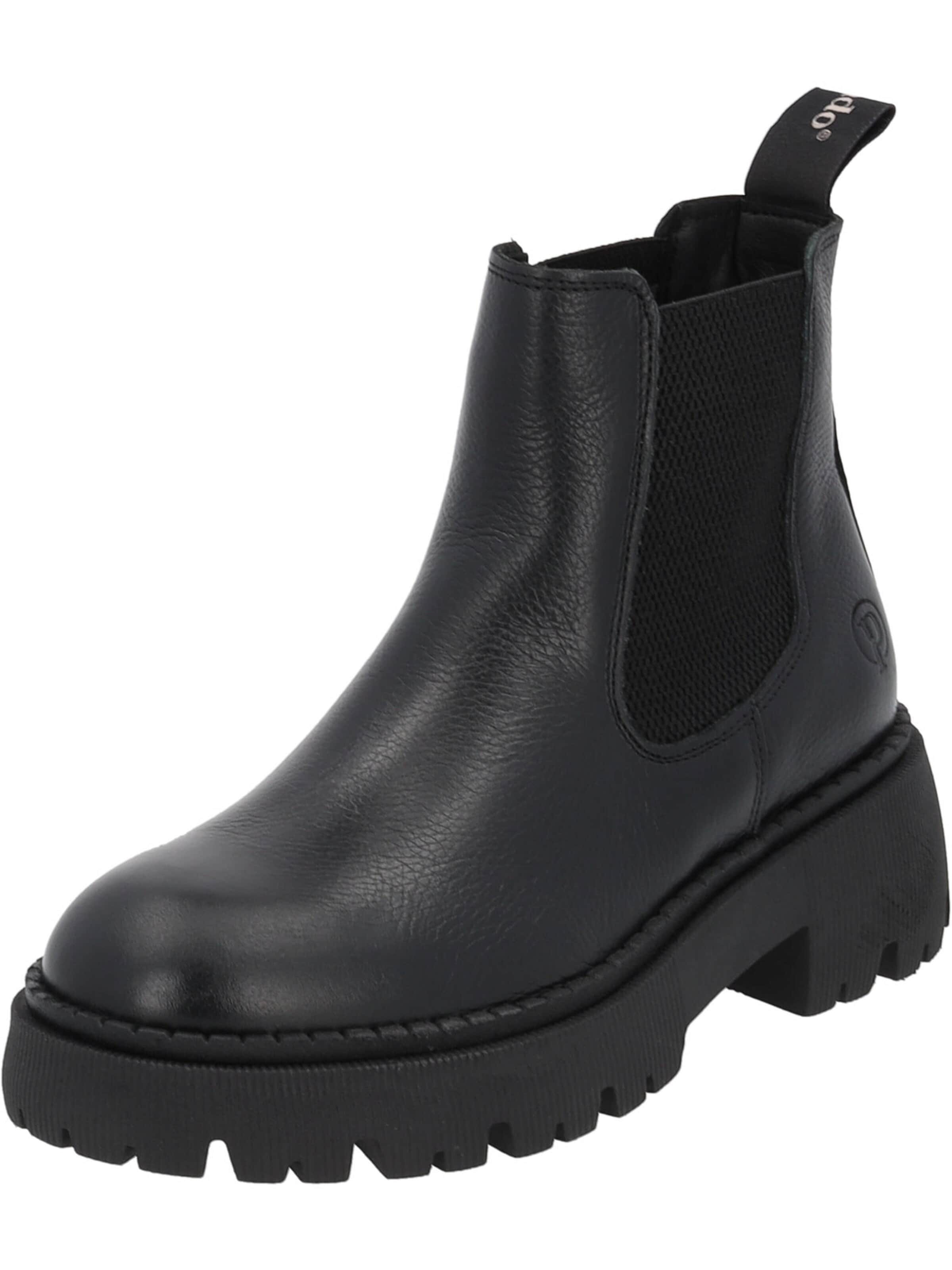 Palado Boots 'Palado Cozyglow' in Zwart: voorkant