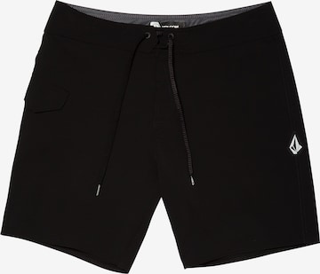 Boardshorts 'LIDO SOLID MOD 18 ' Volcom en noir : devant