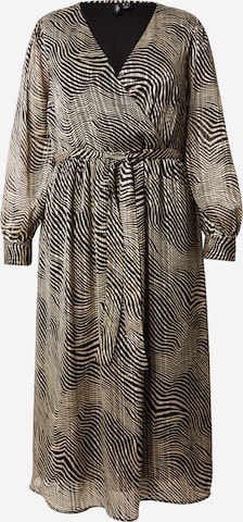 Vero Moda CurveHaljina 'VMCGEBRA GEDNA' - crna boja: prednji dio