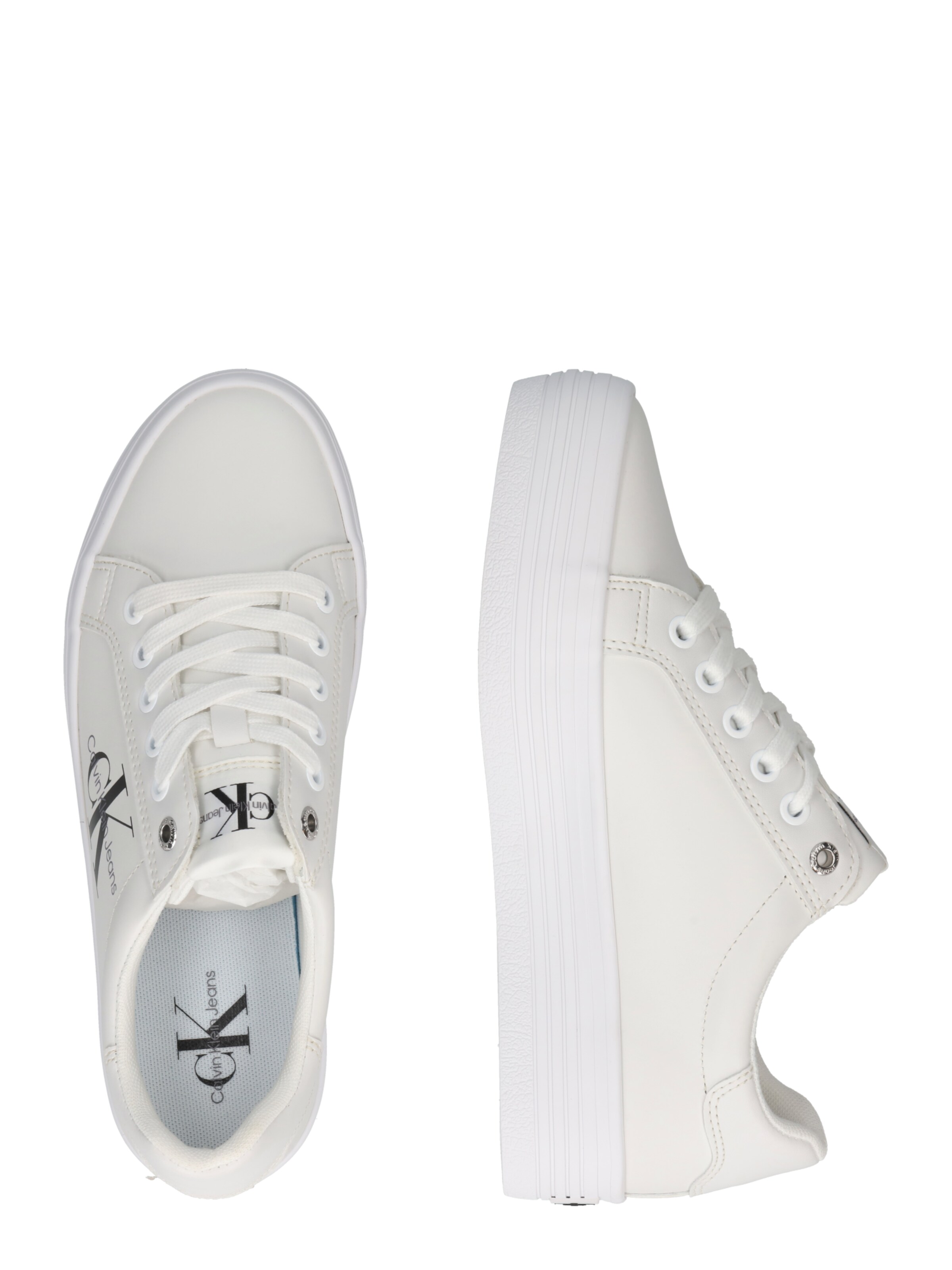 Sneaker bassa di Calvin Klein in bianco