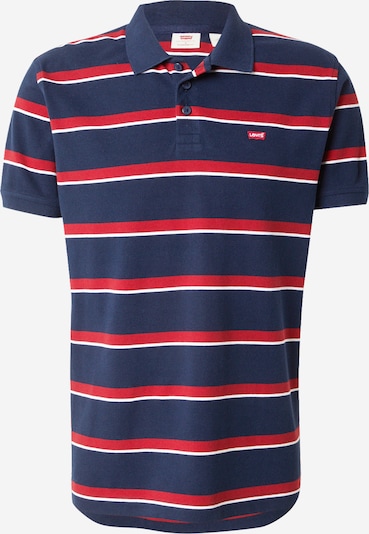 Marškinėliai 'Housemark Polo' iš LEVI'S ®, spalva – tamsiai mėlyna jūros spalva / vyšninė spalva / balta, Prekių apžvalga