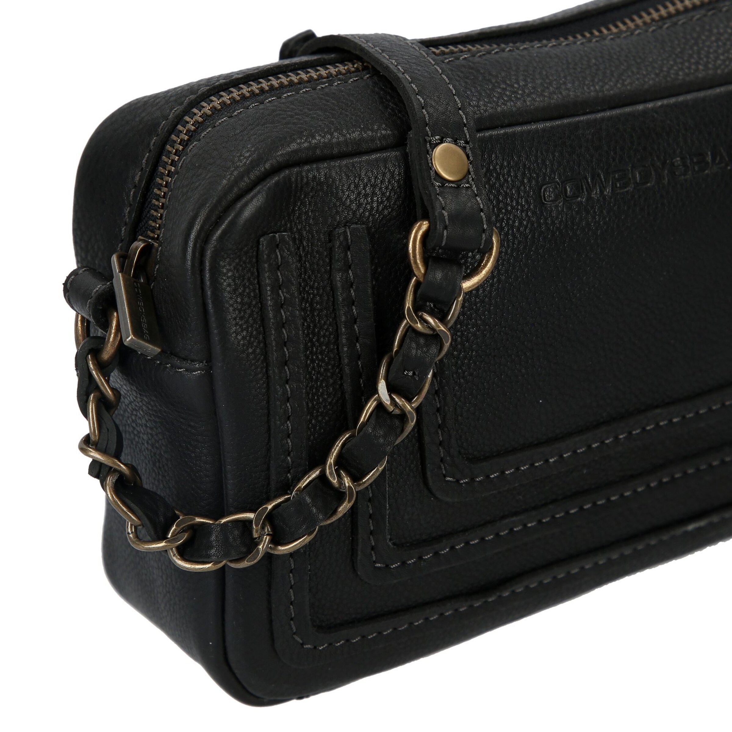 Borsa a tracolla 'Feltham' di Cowboysbag in nero