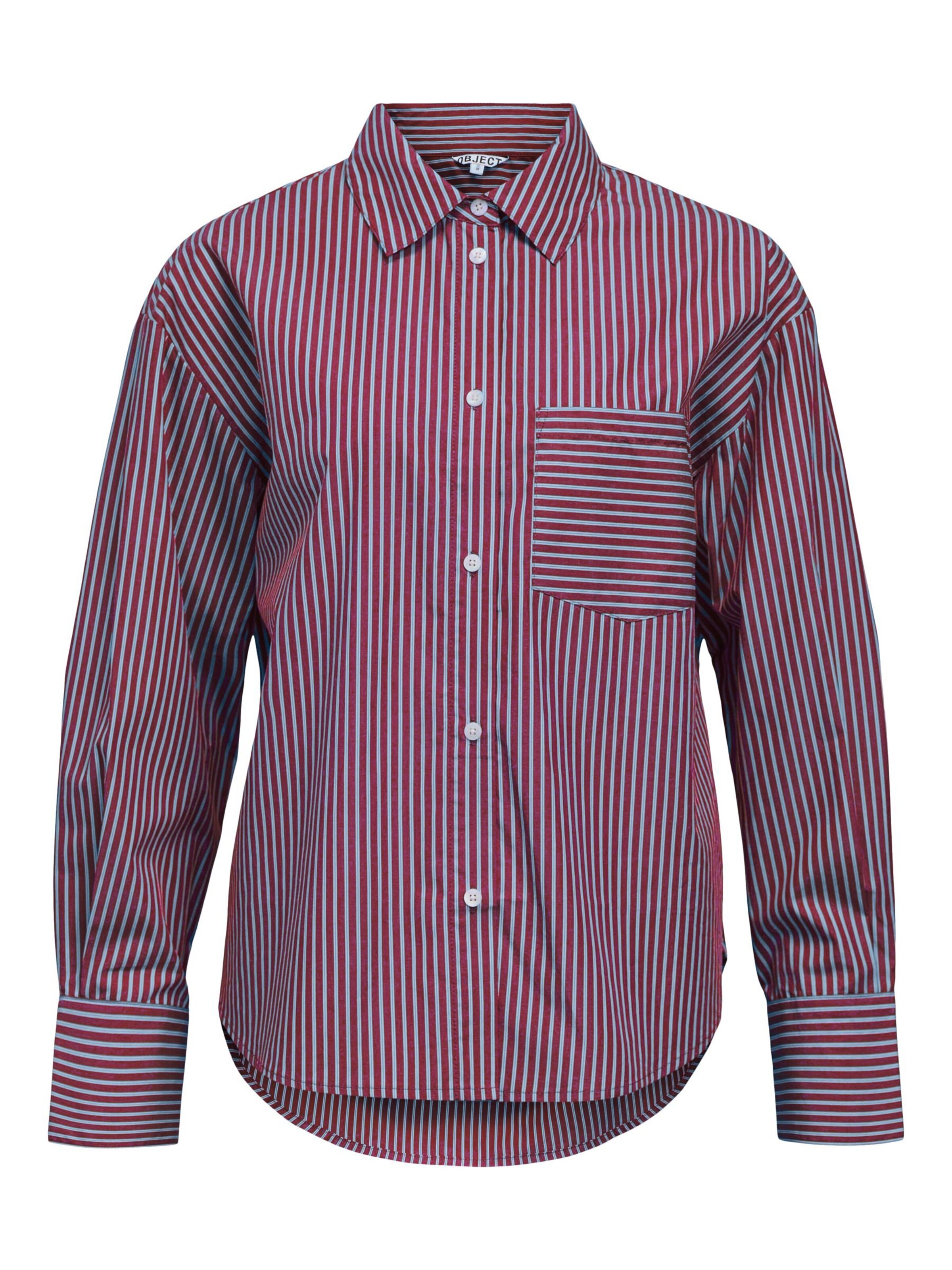 OBJECT Blouse in Purple: front