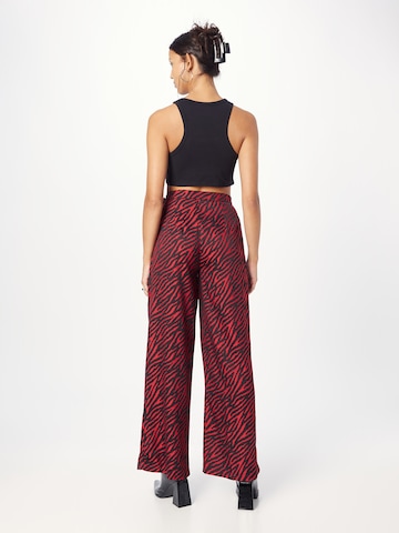 Nasty Gal Wide Leg Hose in Rot