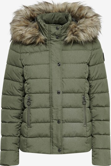 ONLY Veste d’hiver 'Luna' en vert foncé, Vue avec produit