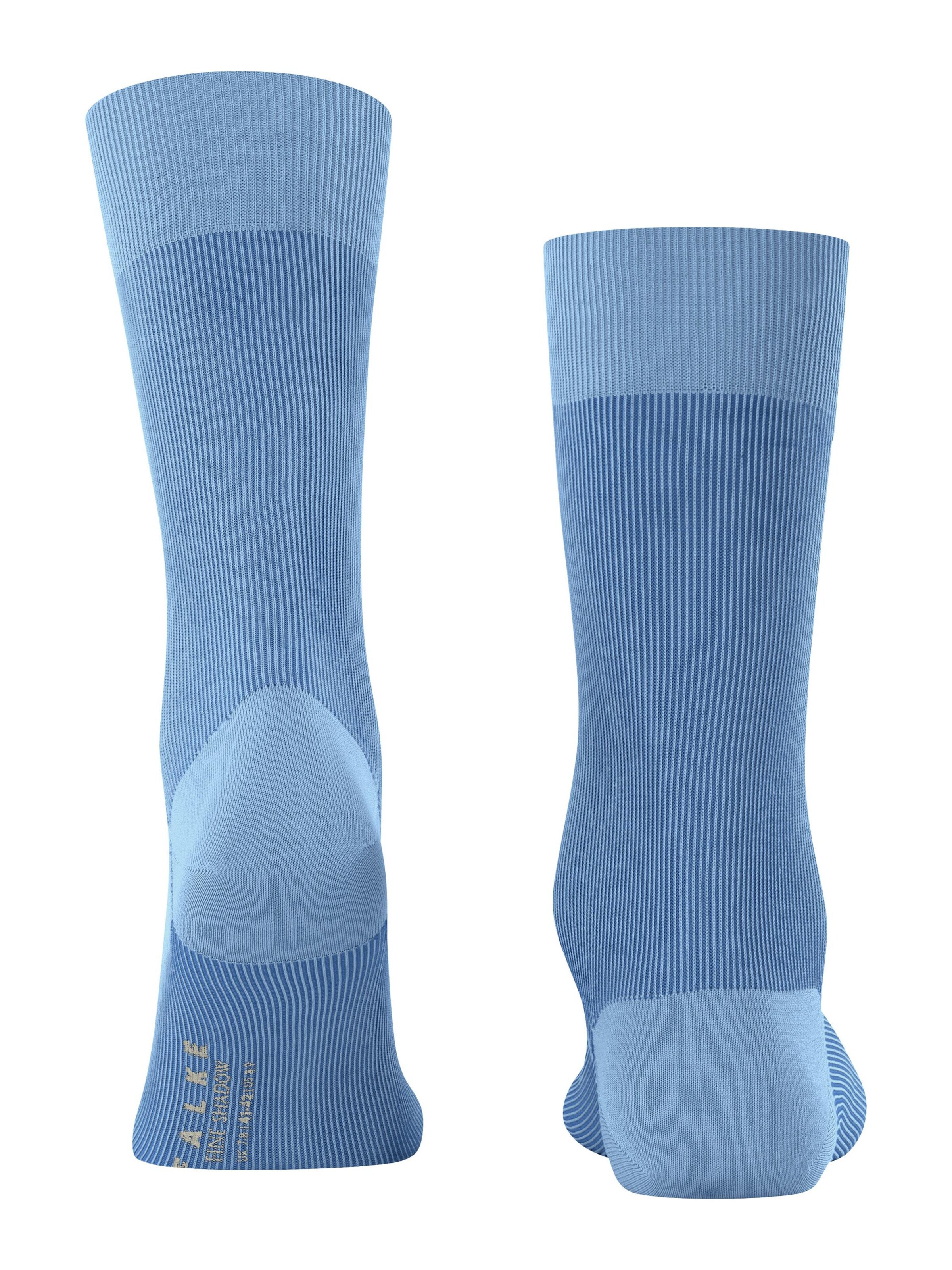 FALKE Socks 'Fine Shadow' in Blue