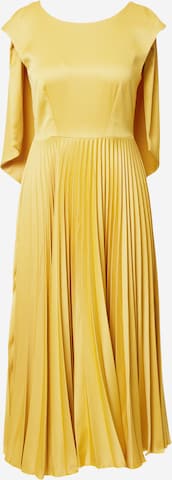 Robe de cocktail Closet London en jaune : devant