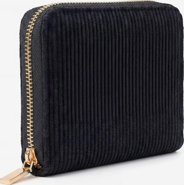 MILLYMILK® Wallet 'FONDO SMALL' in Black: front
