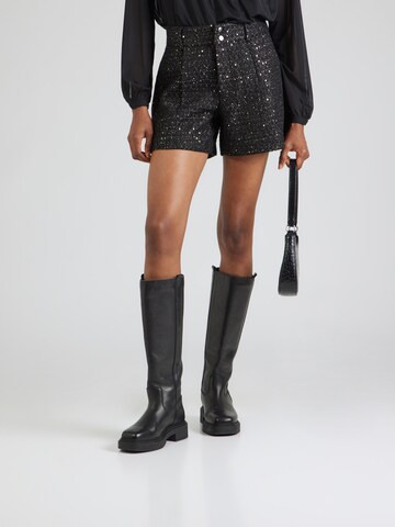 ONLY Normální Kalhoty se sklady v pase 'ONLAMILIA-CAMI' – černá: přední strana