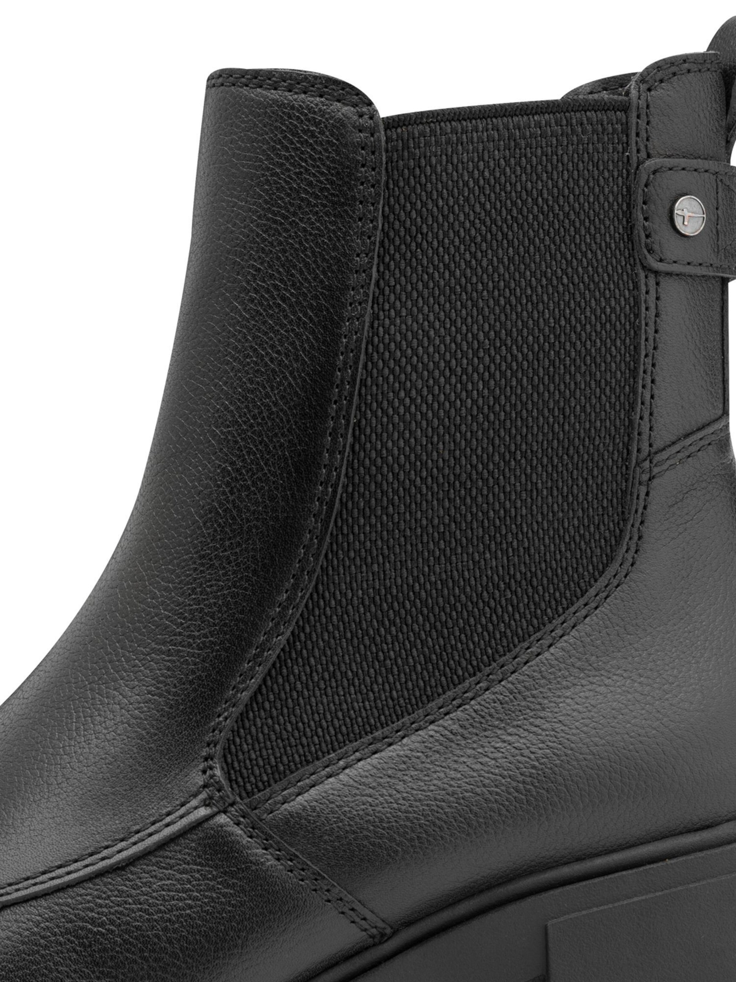 Tamaris Chelsea boots in Black