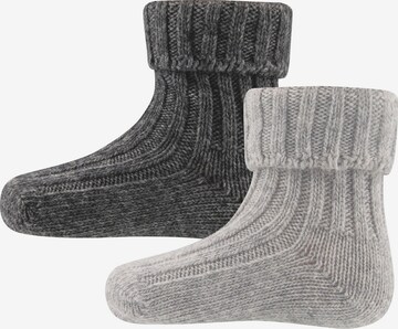 Chaussettes EWERS en gris : devant