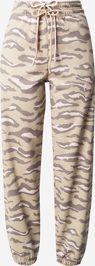 ADIDAS BY STELLA MCCARTNEY Workout Pants 'Printed' in Beige / Sepia / Olive, Item view