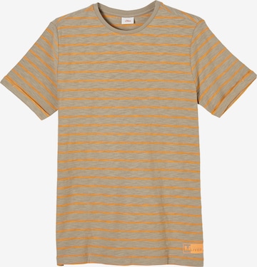 s.Oliver T-Shirt in Beige: predná strana