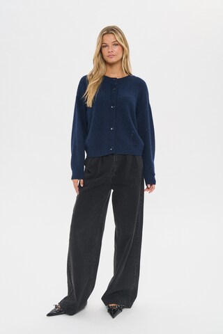 SAINT TROPEZ Knit cardigan ' NovaSZ' in Blue