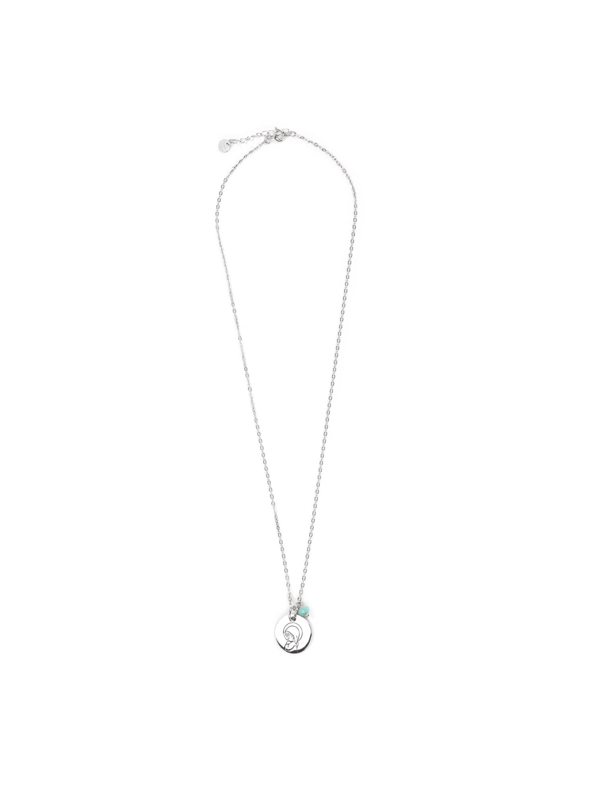 Luxenter Halsband 'Niña' i silver: framsida