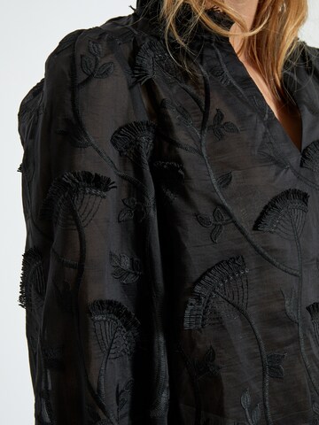 minus - Blusa 'Piper' en negro