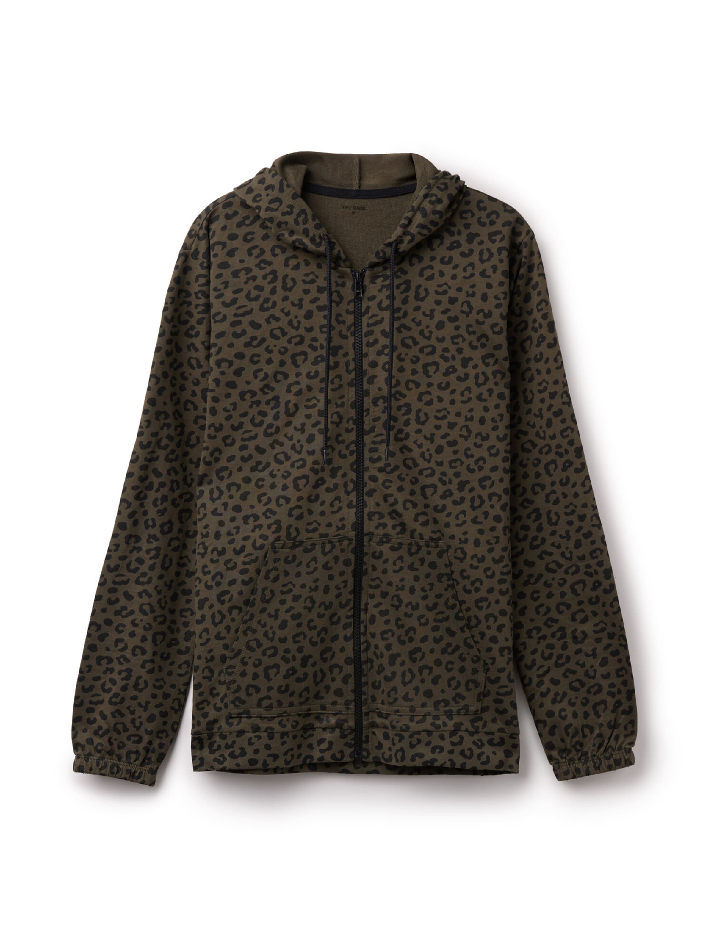 Tezenis Sweatjacke in Grün: Vorderseite