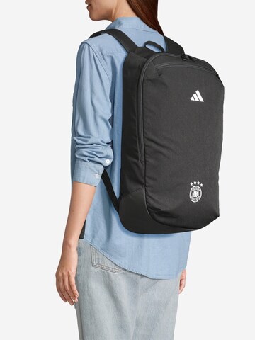 ADIDAS PERFORMANCE Sports Backpack 'DFB EM24' in Black