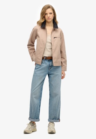 Superdry Tussenjas 'Ranch' in Bruin