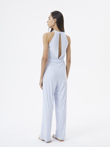 AIKI KEYLOOK Jumpsuit 'Waitforit' in Blauw