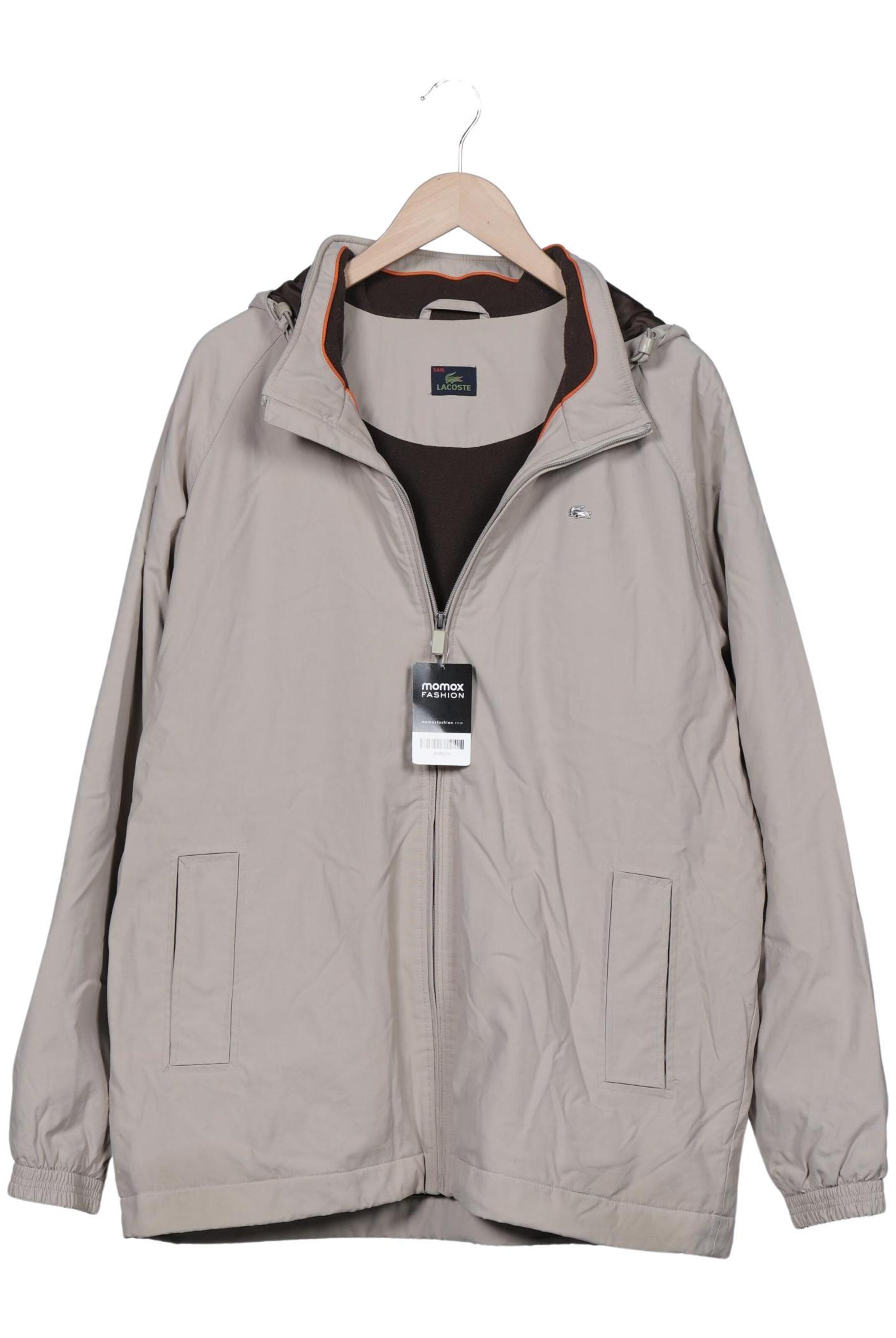 LACOSTE Jacke L-XL in Beige: Vorderseite