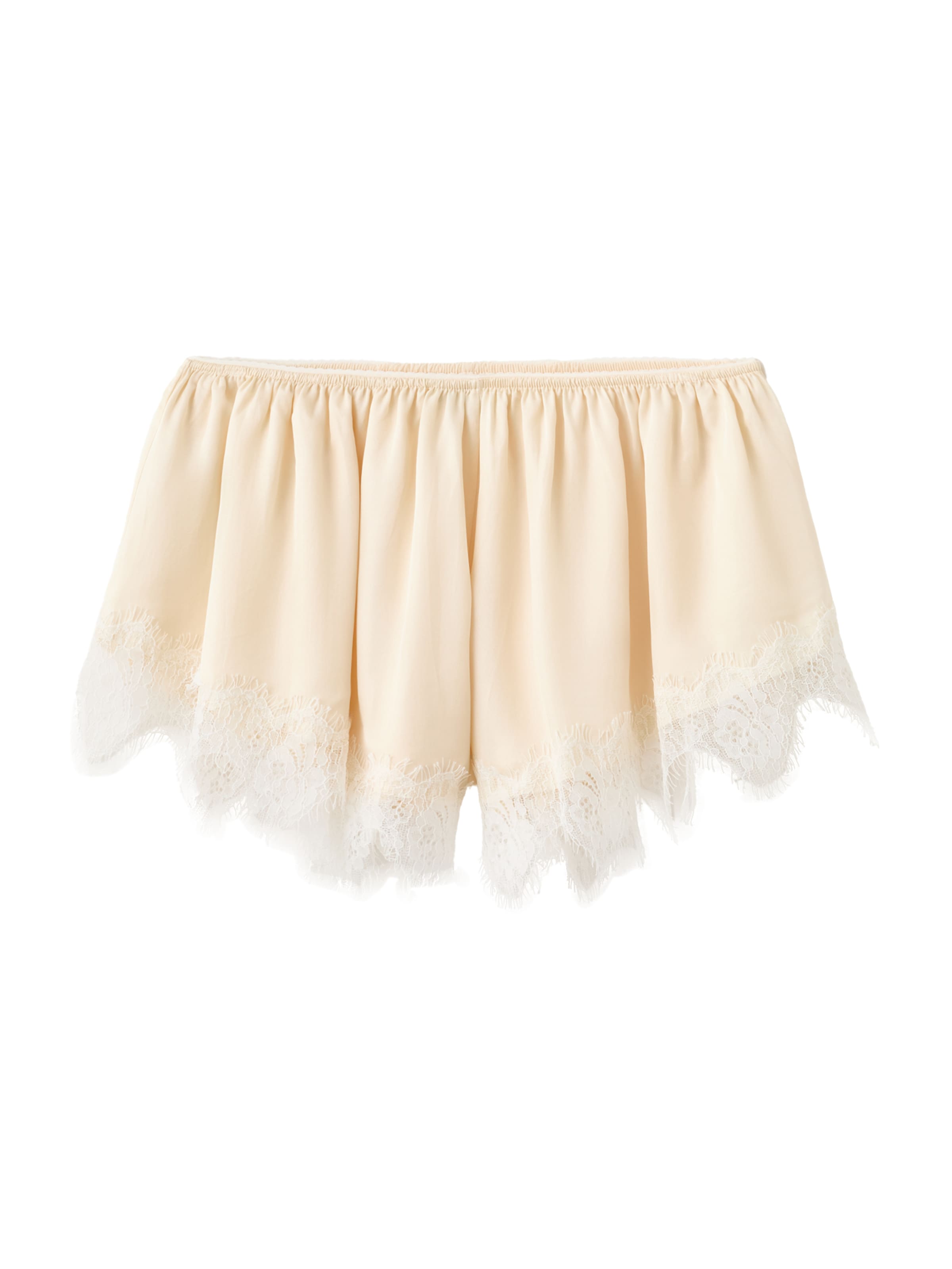 MANGO Normální Kalhoty 'Poppy' – béžová: přední strana