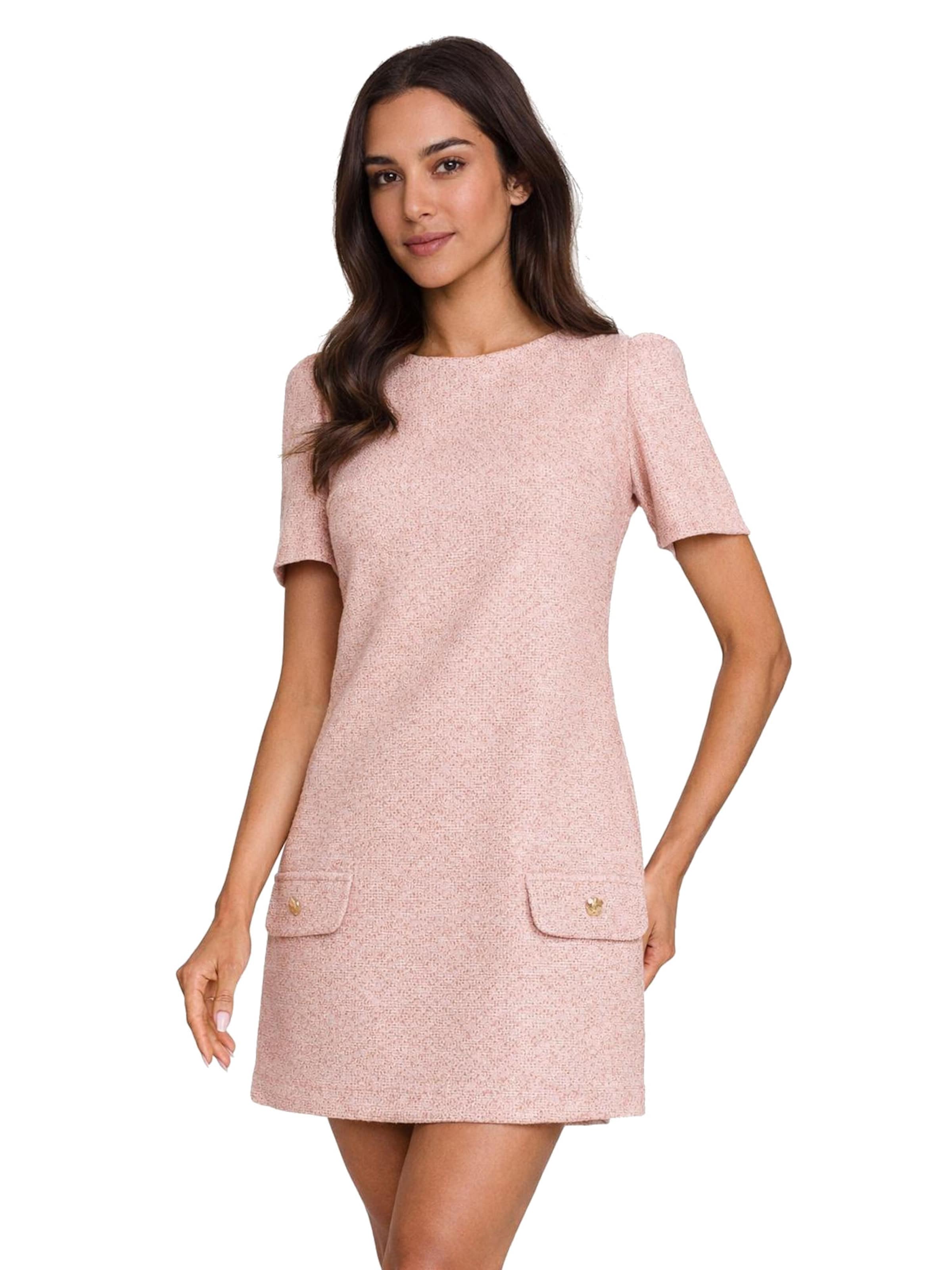 Numoco Kleid 'Minikleid Juliette'‌ in Pink: Vorderseite