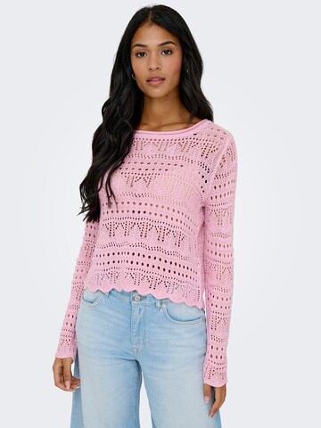 JDY - Jersey 'JDYSUN LAY' en rosa