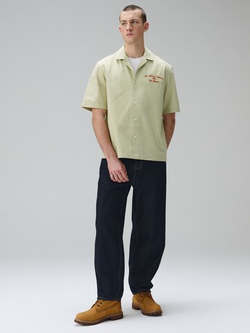 Next Regularny krój Koszula w kolorze zielony