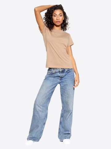 T-shirt Cotton Prime en beige