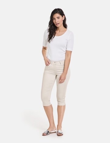 GERRY WEBER Skinny Jeans in Beige