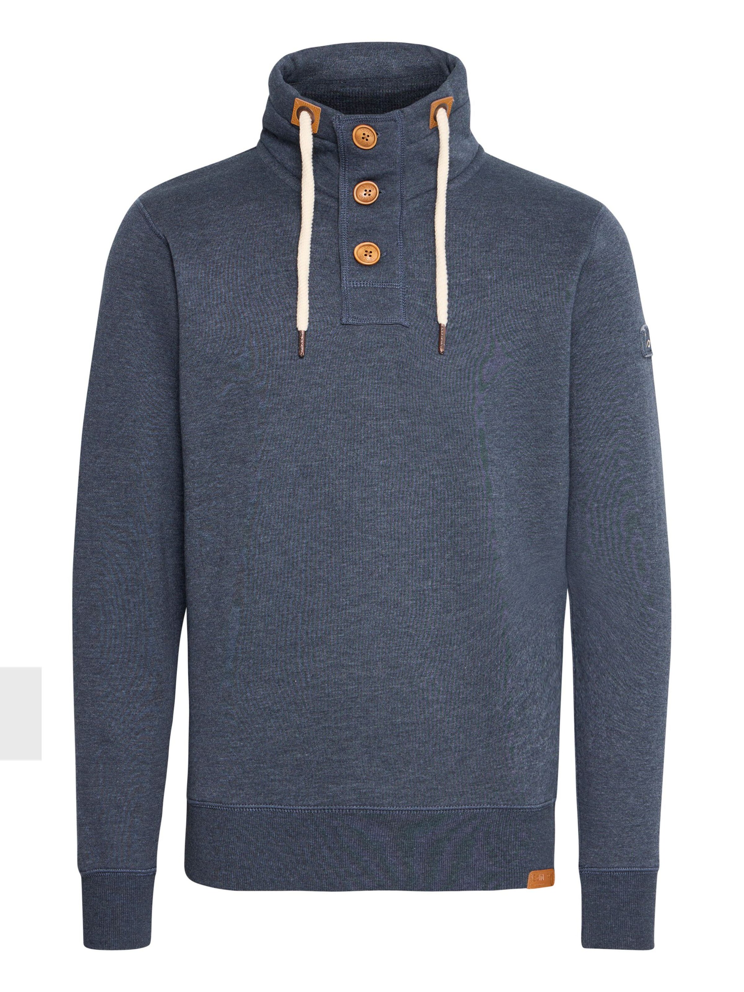 Felpa 'Trip' di !Solid in blu: frontale