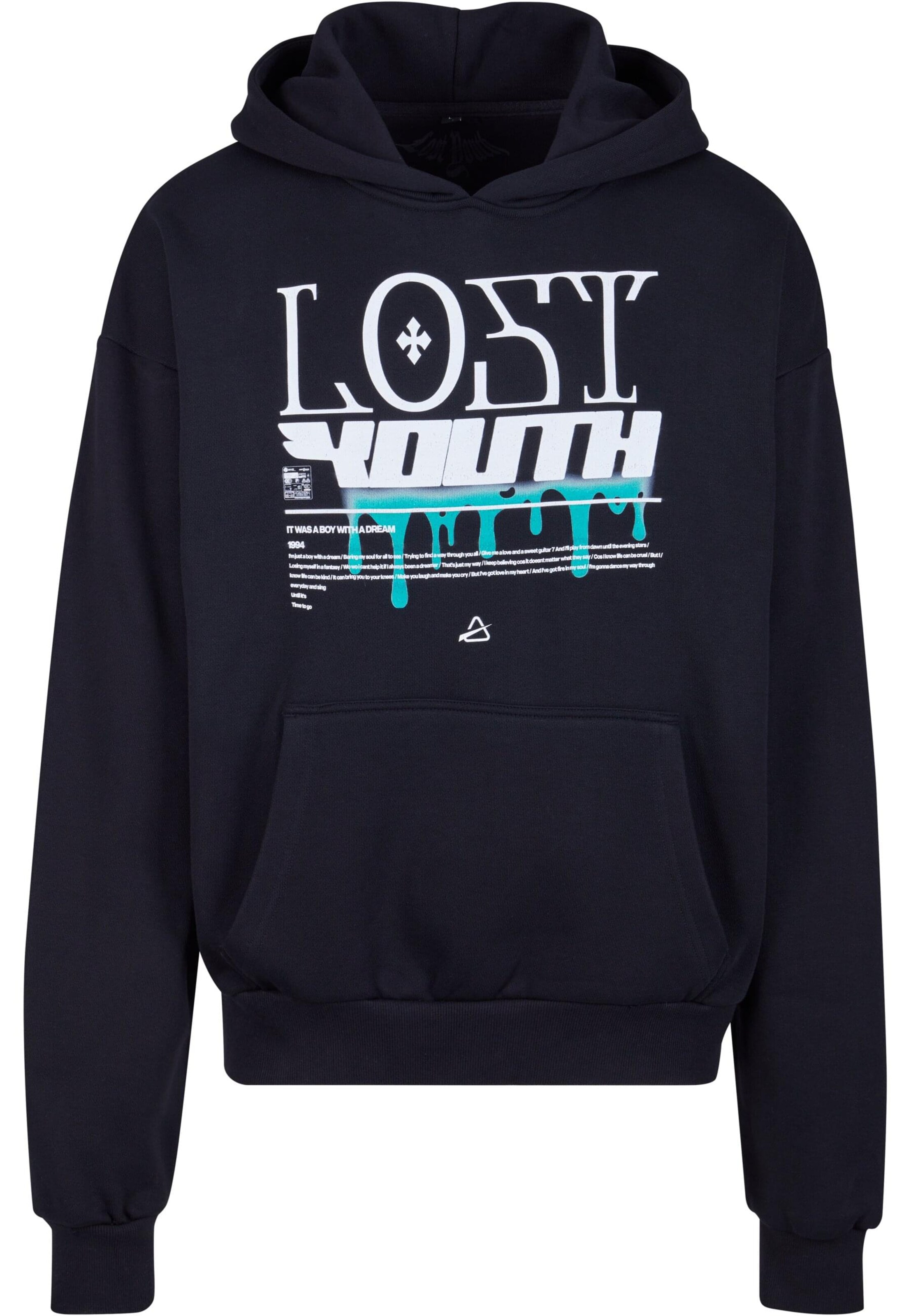 Lost Youth Sweatshirt in Black: front