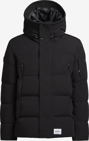 khujo - Chaqueta de invierno 'Tato' en negro: frente