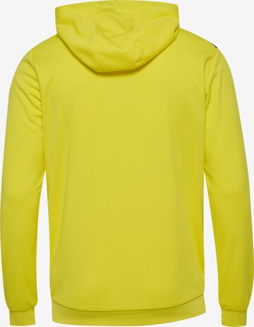 Hummel Athletic Zip-Up Hoodie 'AUTHENTIC' in Yellow