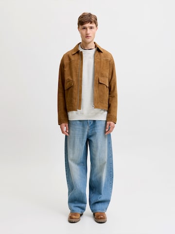 Felpa 'JORNORREBRO' di JACK & JONES in bianco