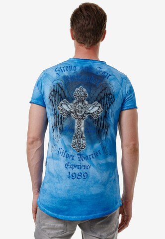 Rusty Neal T-Shirt in Blau