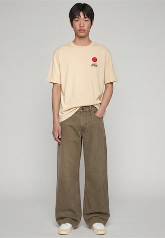 EDWIN Shirt 'Sun' in Beige