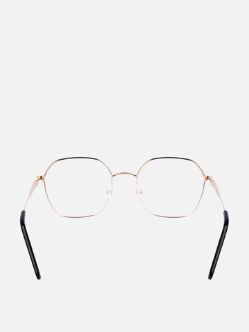 Longchamp - Gafas de sol 'Longchamp LO2152 Gold/black 51/19/140 WOMAN Eyewear Frame' en oro