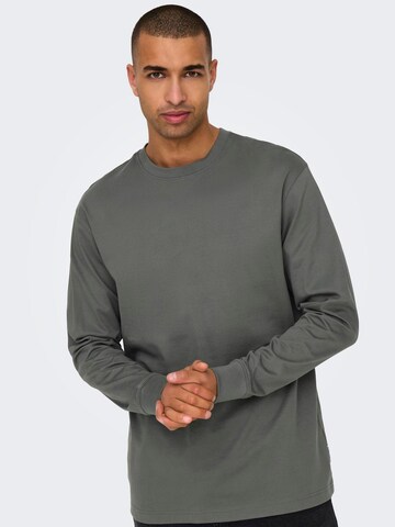 Only & Sons Футболка 'ONSFRED' в Серый