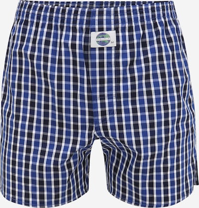 Boxer trumpikės iš D.E.A.L International, spalva – sodri mėlyna („karališka“) / tamsiai mėlyna / balta, Prekių apžvalga