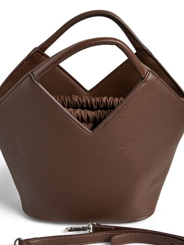 PIECES - Bolso de hombro 'PCMaria' en marrón