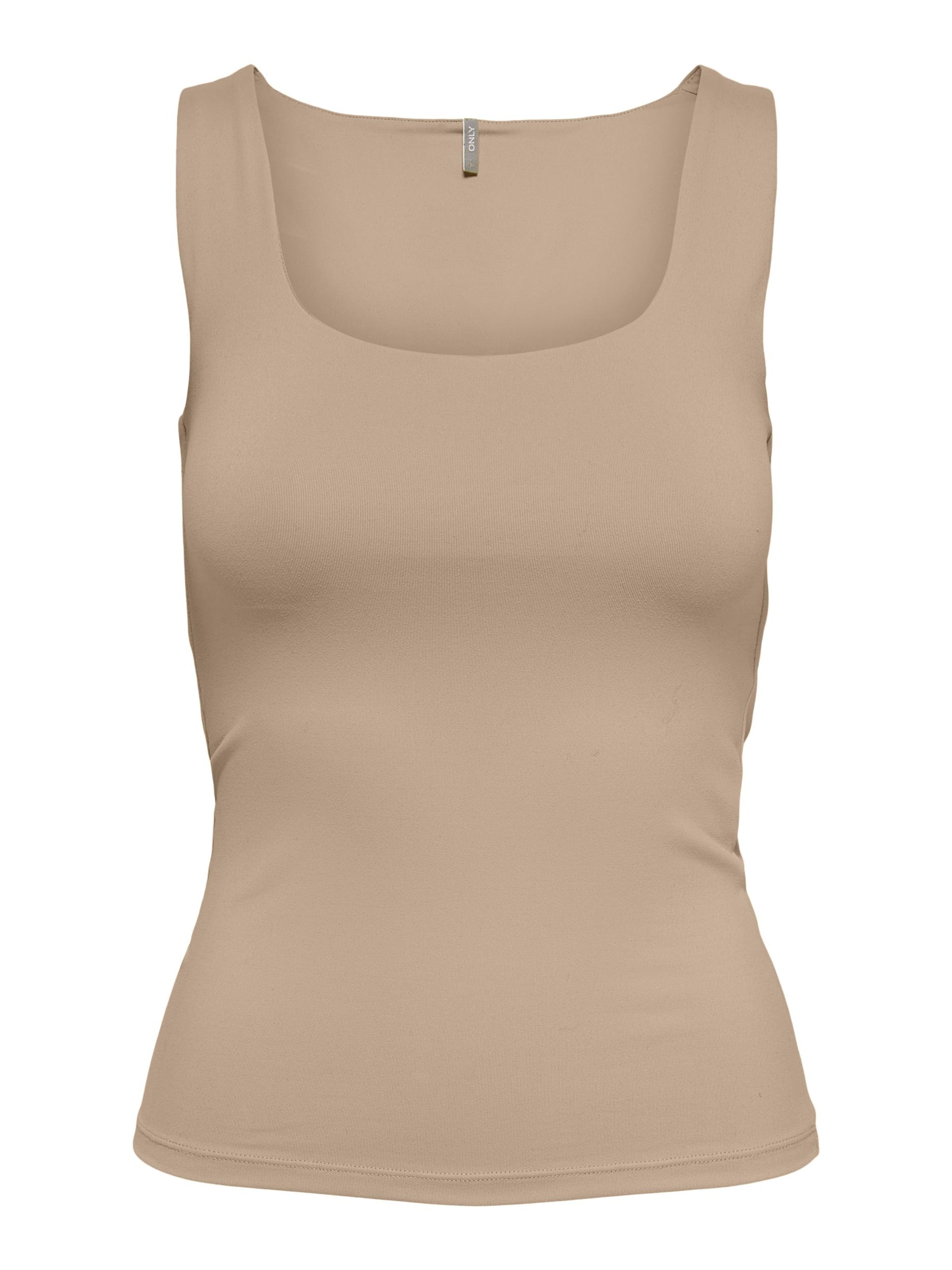 Top 'ONLLea' di ONLY in beige: frontale
