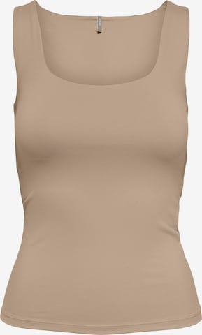 ONLY Top in Beige: voorkant