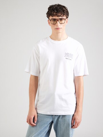 Only & Sons Shirt 'ONSTRISTAN' in White: back